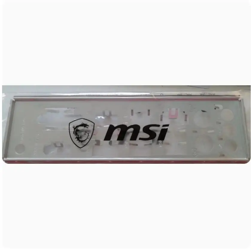 Originale Io I/O Shield Piastra Posteriore Backplate Backplate Staffa Blende Per Msi B550M Pro-Vdh Wifi