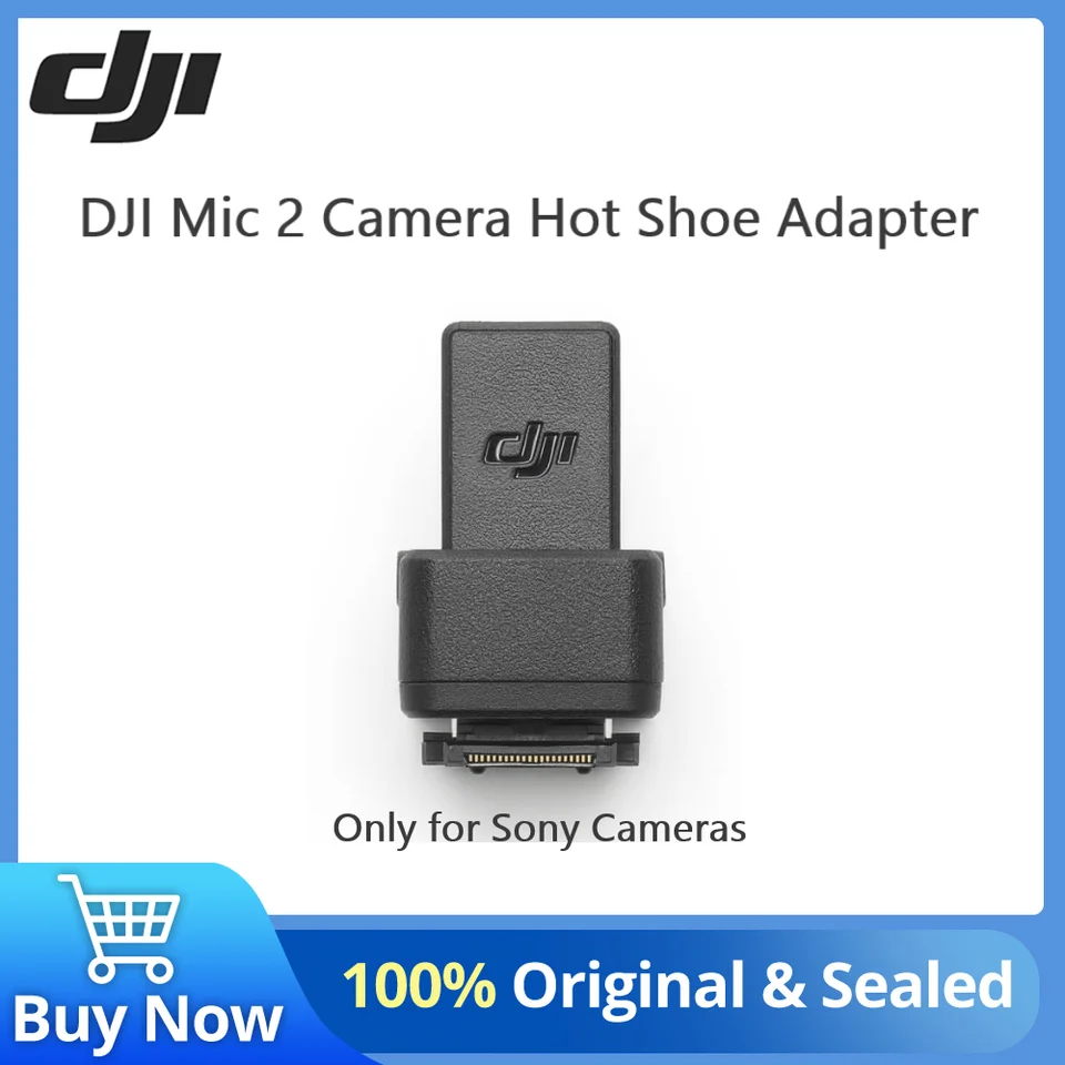 DJI Mic 2 Camera Adapter for The DJI MIc 2 Receiver Is Connected