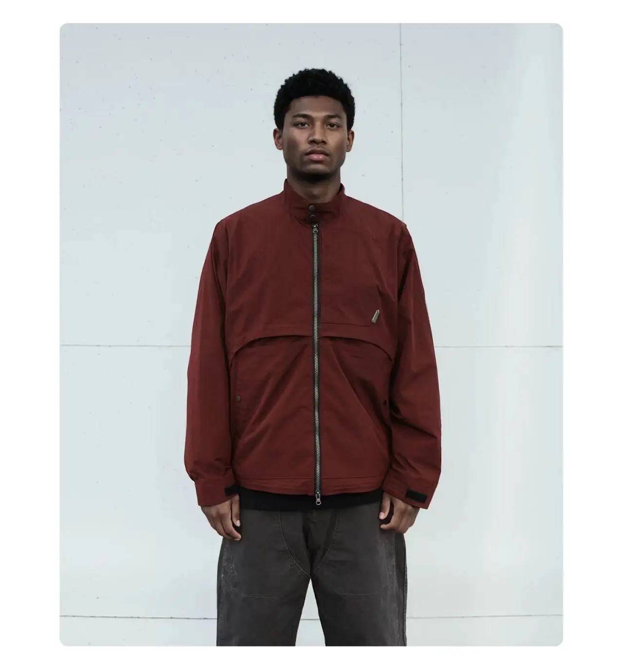 Whywokrs 25aw Graphene lining stand collar jacket multipocket ideal zipper techwear aesthetic gorpcore -