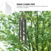 25/30Pcs Different Length Wind Chime Tubes Set Silver Tone Empty Wind Chime Making Kit For Home Decoration DIY Wind Chime Tubes 4