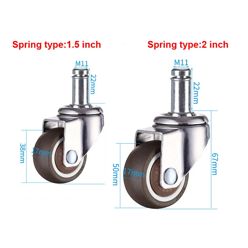 tpe swivel cadeira escritorio rodizio rodas 03