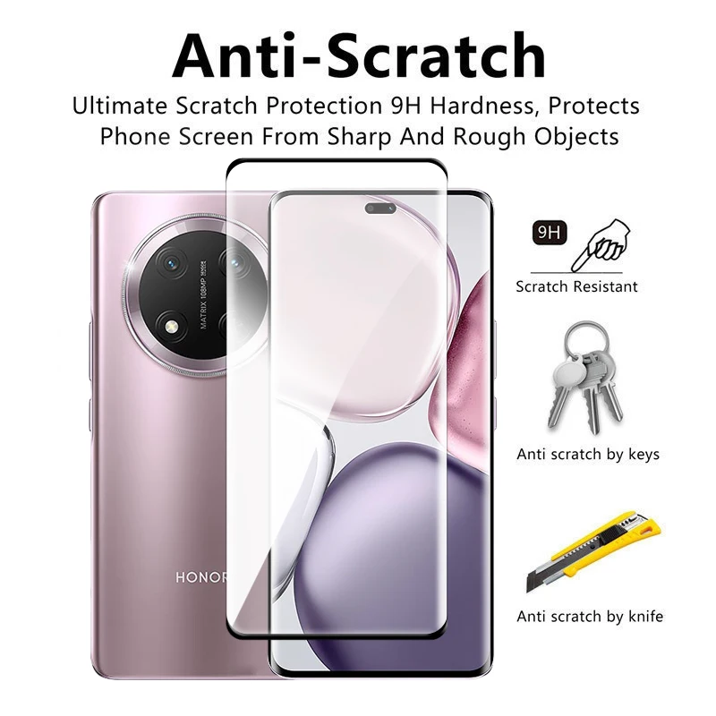 3D Full Cover Curved Screen Protector for Honor Magic Series – Tempered Glass Film