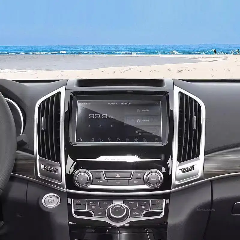 

Защита экрана из закаленного стекла для Haval H9 2015-2020, автомобильное радио, GPS-навигация, автомобильные аксессуары от царапин