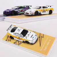 MJ 1:64 Supra A80 Z LBWK Elva Alloy Model Car 1