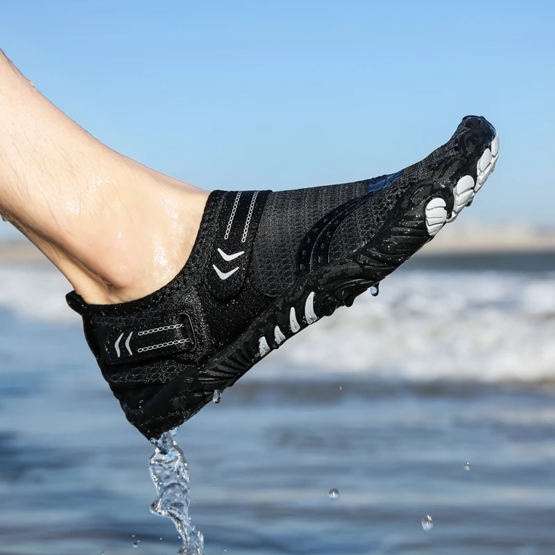 Size 28-46 Barefoot Five Fingers Shoes Men Women Wading Shoes Dive Boots Kid Non-Slip Beach Swimming Water water shoes aqua shoes barefoot shoes