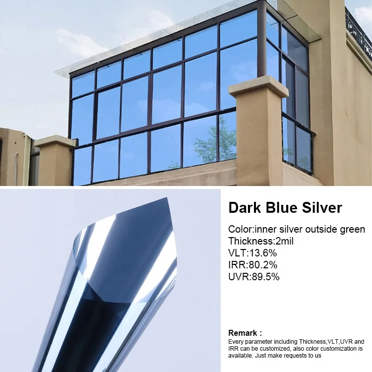 Self Adhesive Heat Insulation Window Tint Sunscreen Vinyl for Glass