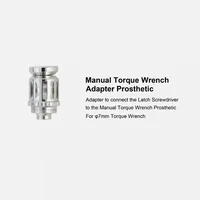 Universal Dental Torque Wrench Ratchet Latch Manual Shank Driver Adapter 2