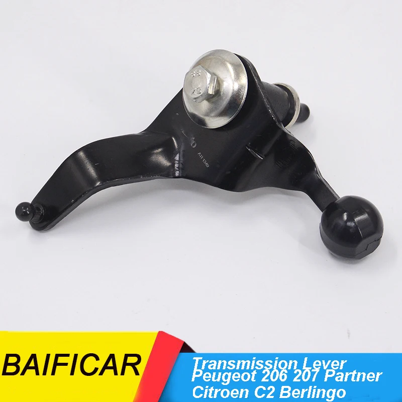 Baificar Bracket Shift Transmission Lever 244989 9627051380 For Peugeot 206 207 Partner Citroen C2 Berlingo