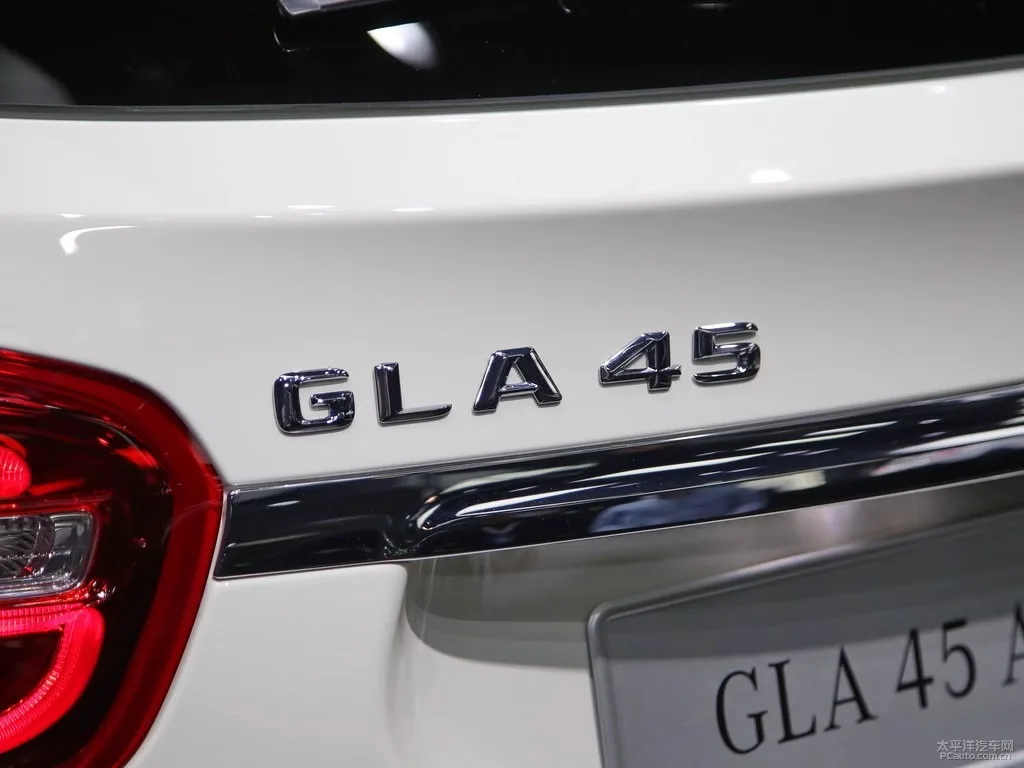 3D ABS Auto Hinten Stamm Abzeichen Buchstaben GLA 35 45 45S Turbo 4matic Emblem Logo Für Mercedes GLA35 GLA45 GLA45S AMG X156 Zubehör – Detail 8