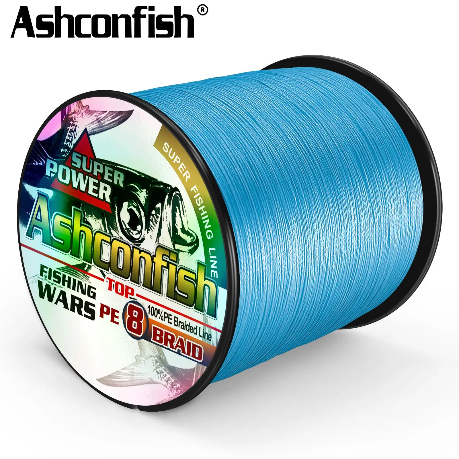 Ashconfish 8 Strands Braided Fishing Line 8 thread cord fishing rope 1000M 8 Braid PE Multifilament Fishing Line Winter  6-300LB 6