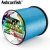 Ashconfish 8 Strands Braided Fishing Line 8 thread cord fishing rope 1000M 8 Braid PE Multifilament Fishing Line Winter  6-300LB 6