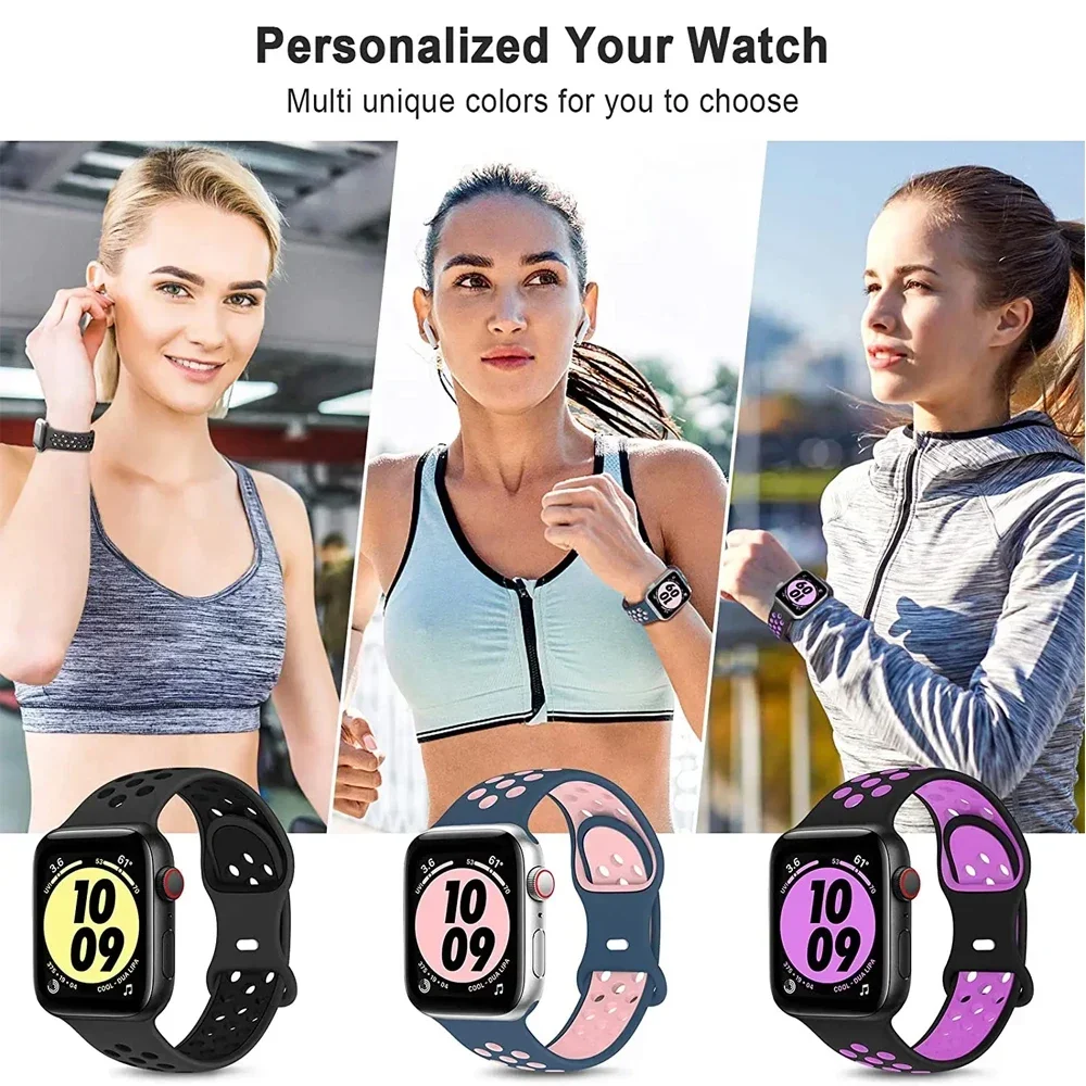 Flash Silicone Strap for Smartwatch - Premium Bracelet Wristband