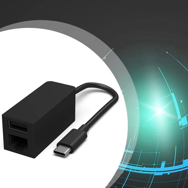 Pro/Air Pro 노트북 Chromebook-A31R용 USB-C-이더넷 RJ45 및 USB 3.0 어댑터 허브