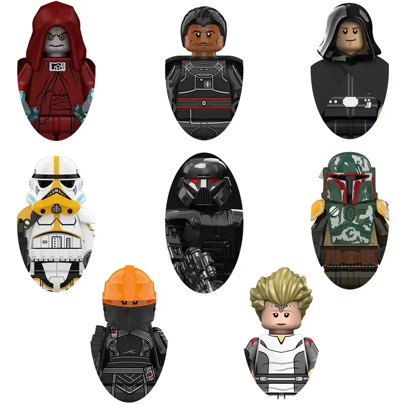 

KT1052 Star Wars Movie Building Block Mini Robot Figure Toy Bricks Assembling Doll Building Blocks Boy's Birthday Present