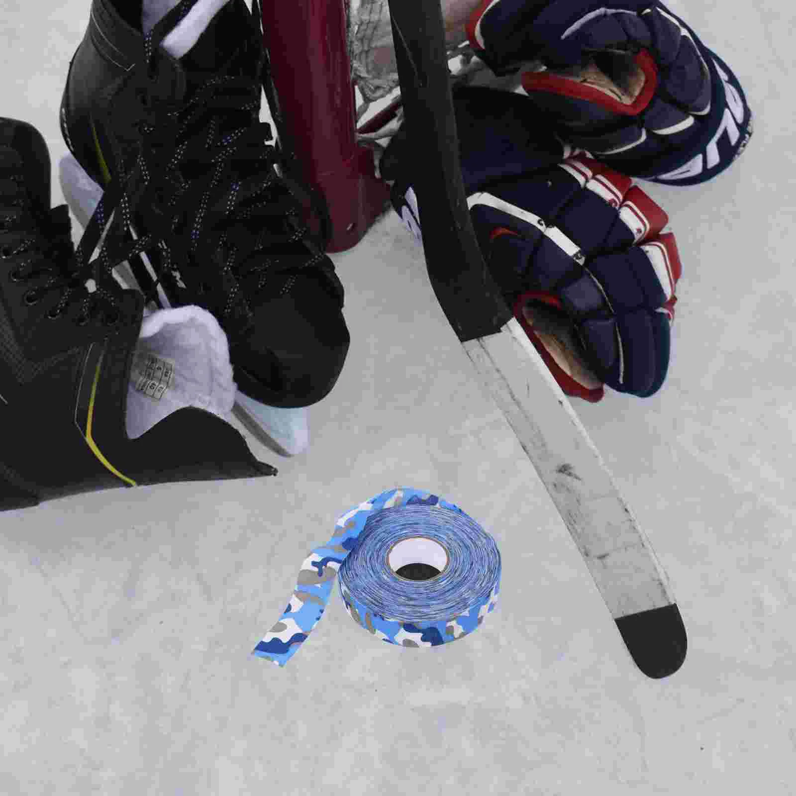 

Sports Hockey Tape, Hockey Tape Anti- Wear- resistant Sports Waterproof Tape Hockey Wrapper Pattern for Sports Fitness 25cmx25m