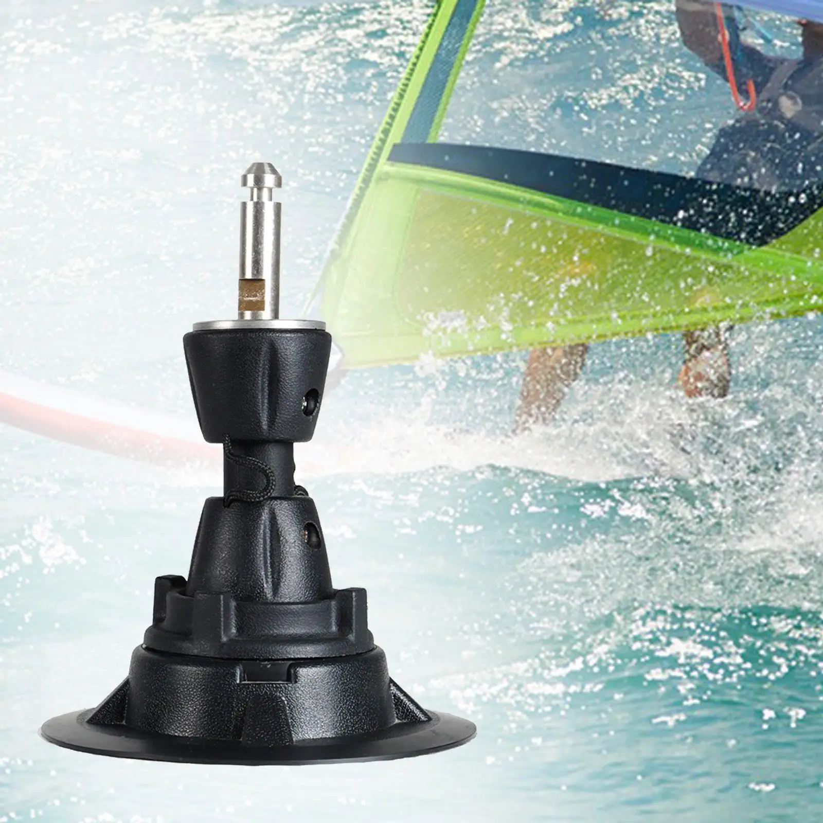 Tendon Joint Baseplate,Windsurfing Mast Base Easy Installation Adjustable Tendon Mast Based 360 Degree Rotatable for Outdoor Tendon Joint Baseplate,Windsurfing Mast Base Easy Installation Adjustable Tendon Mast Based 360 Degree Rotatable for Outdoor