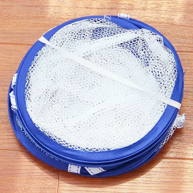 Összecsukható Ruhadarab Ruhák Lapos Szárító Háló Zokni Pulóver Állvány Méhsejtek Kerek Szélálló Lógó Mosó - Image 6