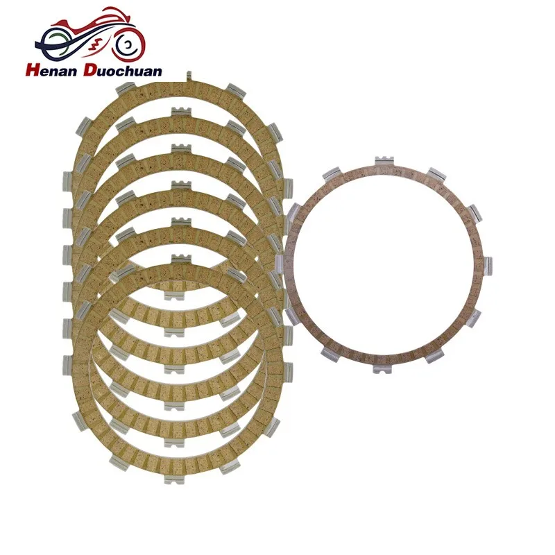 

Комплект фрикционных пластин Сцепления Мотоцикла Для Yamaha YZ250 YZ490 XVS650 Drag Star XVS 650 YZ 250 490 MT-07 MT07 MT 07 XSR700 XSR 700