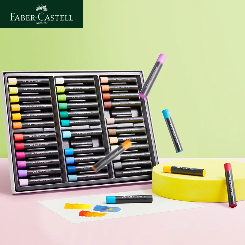 FABER CASTELL Artist Soft Oil Pastels 24/36/48 Vibrant and