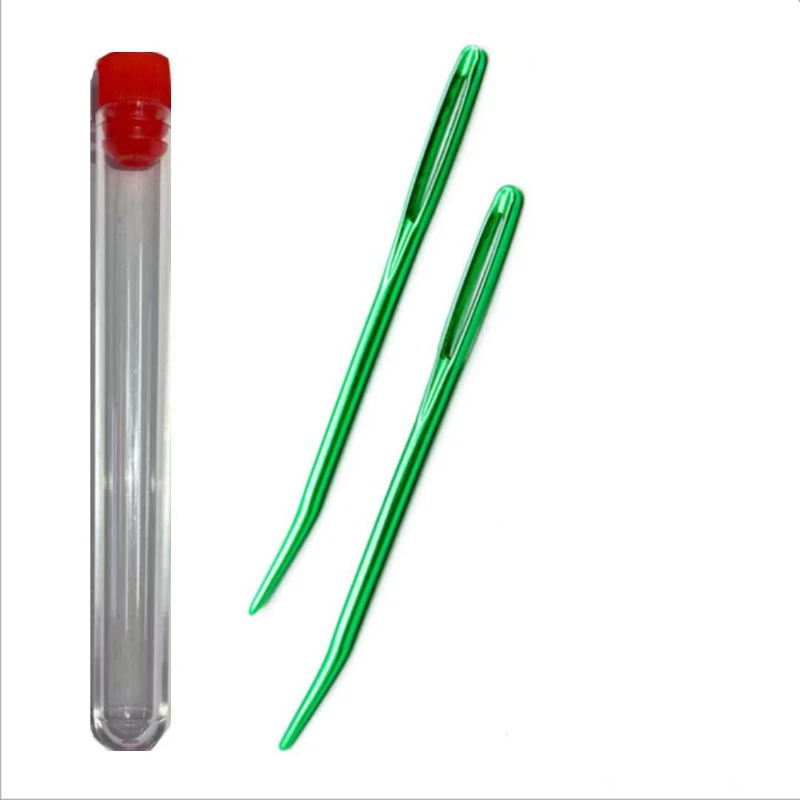 Bent Tip Tapestry Needles for Knitting and Crochet – Yarn Weaving and DIY Sewing Accessories (Set of 2 or 8)