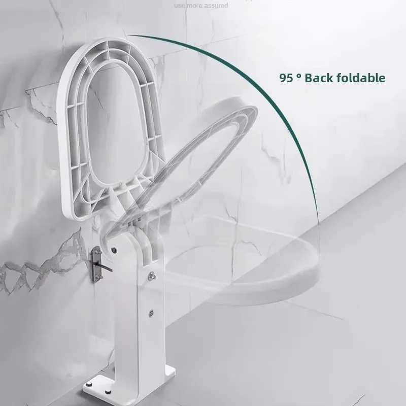 Squat To Change The Toilet Seat Toilet Holder, Elderly Pregnant Foldable Safe Non Slip Toilet Chair Household Use Squatting Pit 3