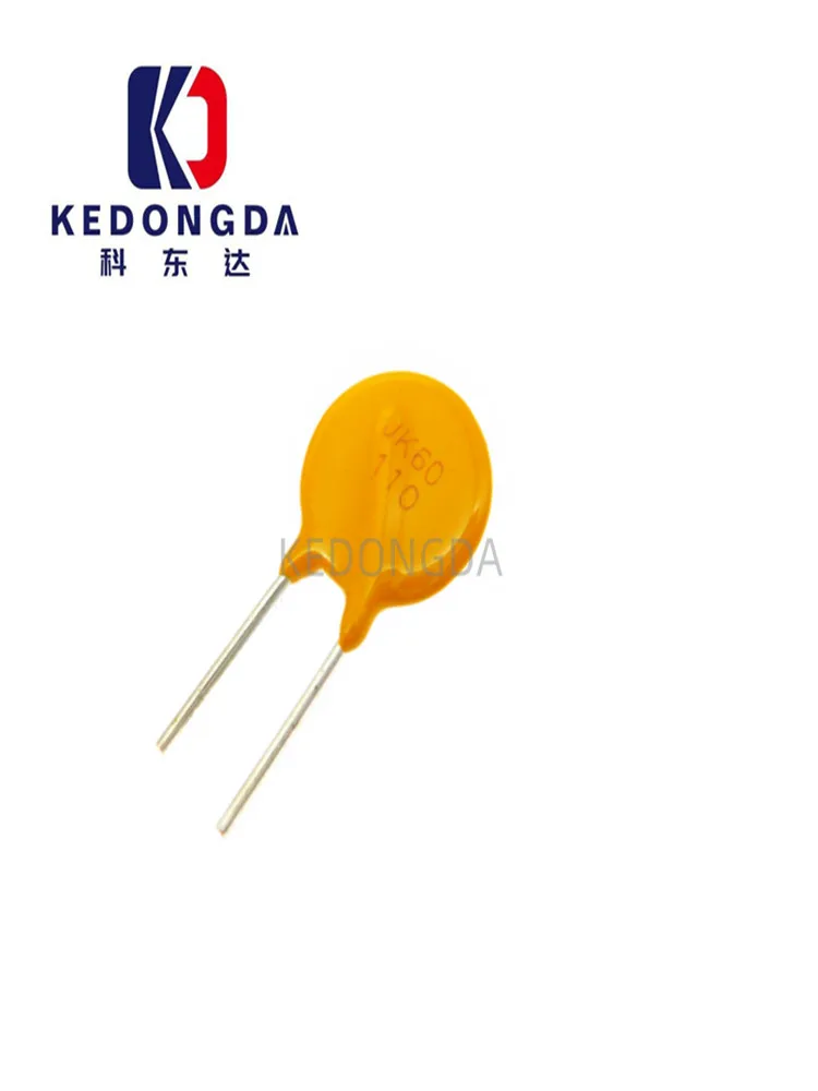 

Jinke self-restoring fuse JK60-110 1.1A60V yellow direct fuse PPTC
