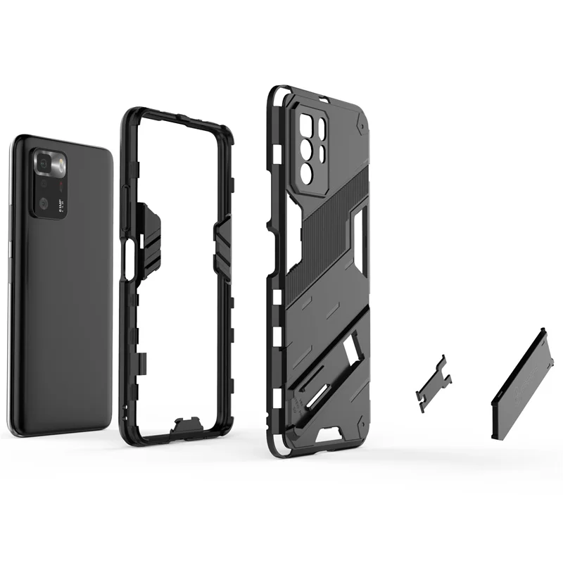 Acquista Per Xiaomi Poco X3 NFC Custodia per Magsafe Magnetic Wireless Charging Custodia per PocoX3 X3 X 3 Pro Ring Stand Phone Back Cover in Italia a partire da 6.27