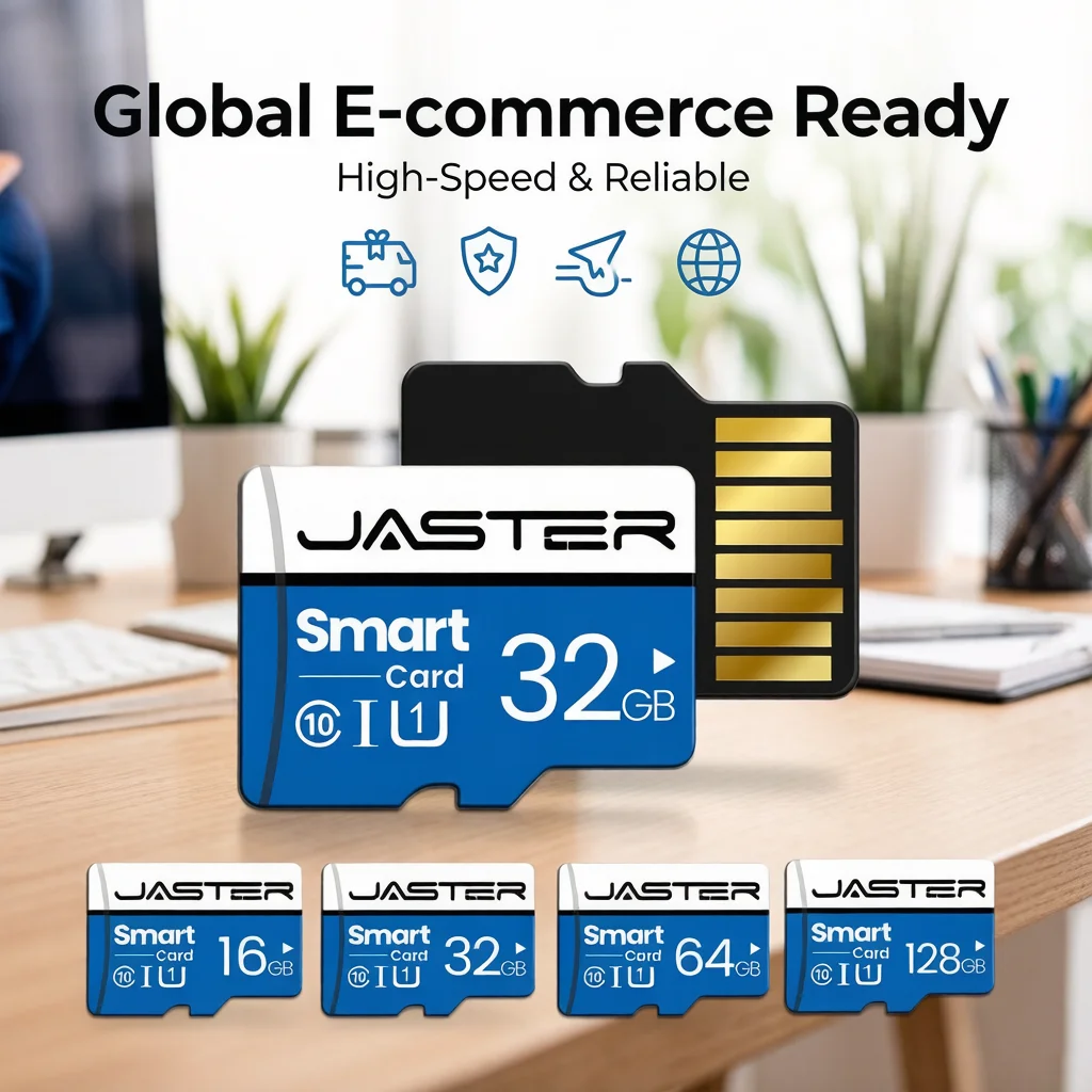 High-Speed Mini SD Memory Card with USB Pen Drive Adapter - Available in Multiple Capacities