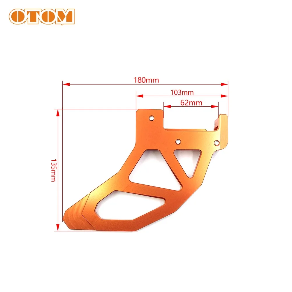 OTOM Motocross Rear Brake Caliper Guard Support Decorative Protection Cover For KTM EXC HUSQVARNA FX AVANTIS BRZ LEGEND 300