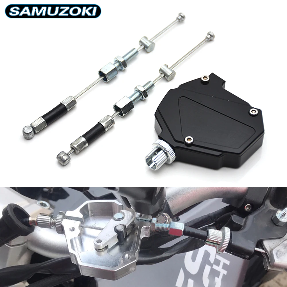 Motorcycle Stunt Clutch Easy Pull Cable System For Yamaha R6 MT09 YZ