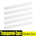 Transparent- 5pcs