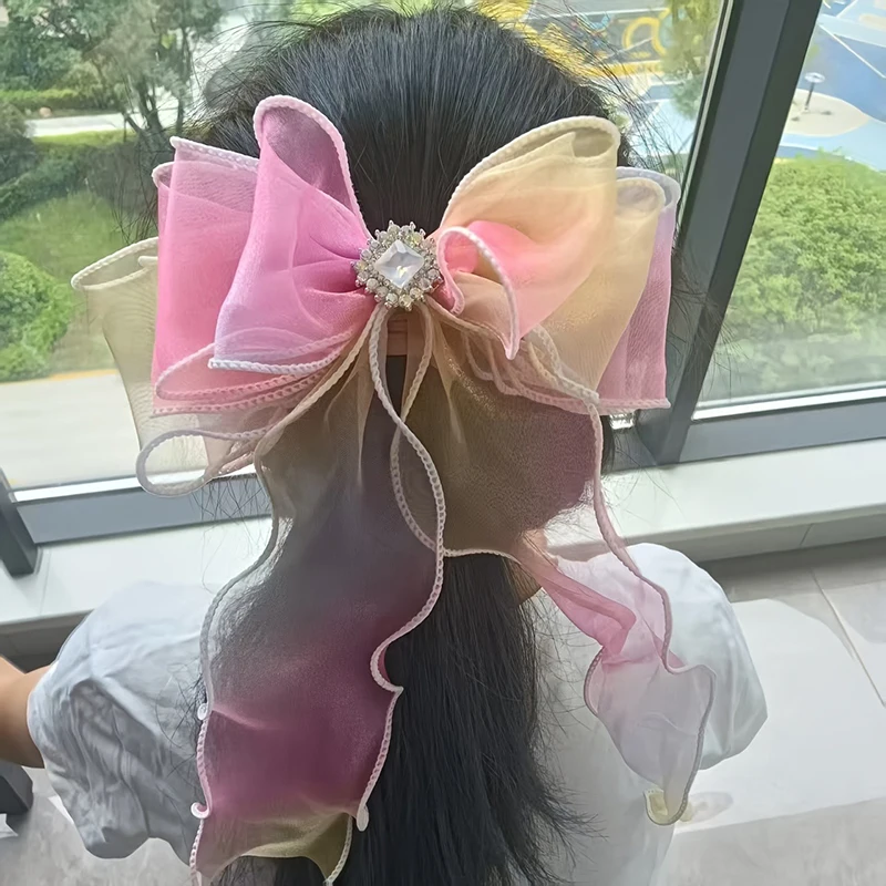 Wavy Edge Solid Color Yarn Ribbon for Crafting and Gift Packaging