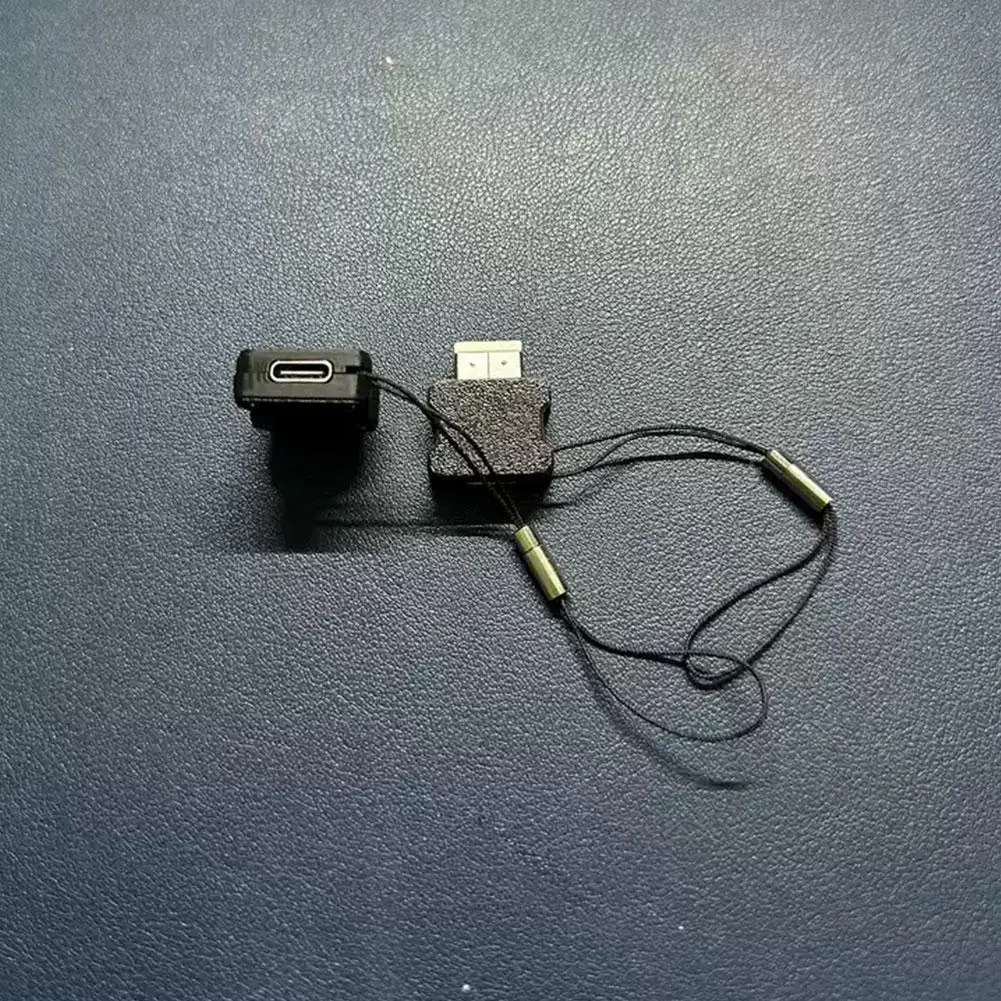 GBA SP 어댑터-타입 C 충전 헤드 2024 새로운 콘솔 품질 게임 어댑터 검정색 인터페이스 High K2O0