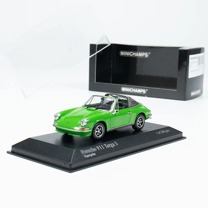 

Minichamps 1:43 Model Car 911 TARGA 1972 Alloy Die-Cast Vehicle- Green