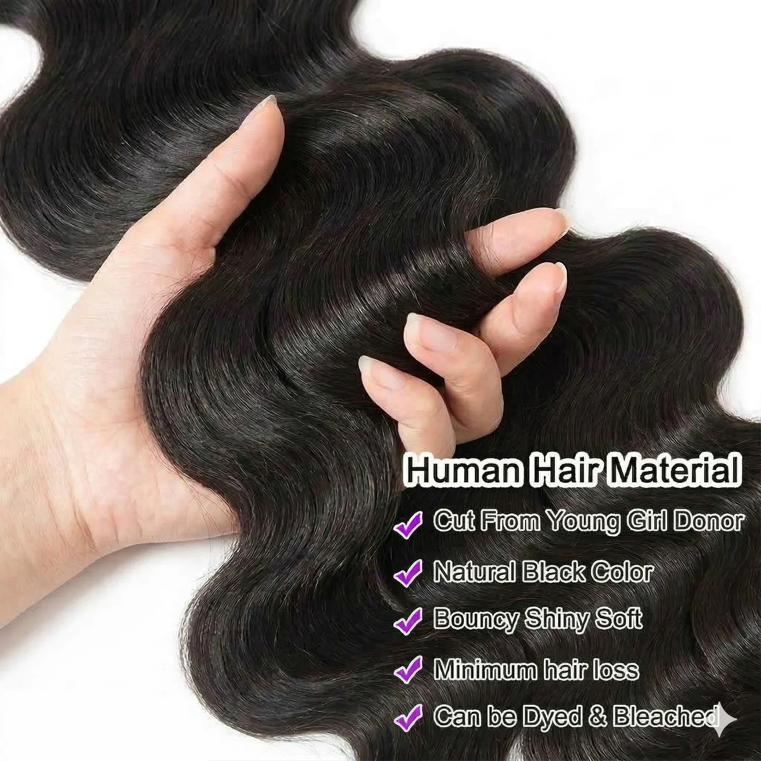 16A Body Wave Bundles Human Hair Brazilian Virgin Weave Hair 14A 30 40 Inch Unprocessed Remy Raw Hair Bundles Extensions Deals 4
