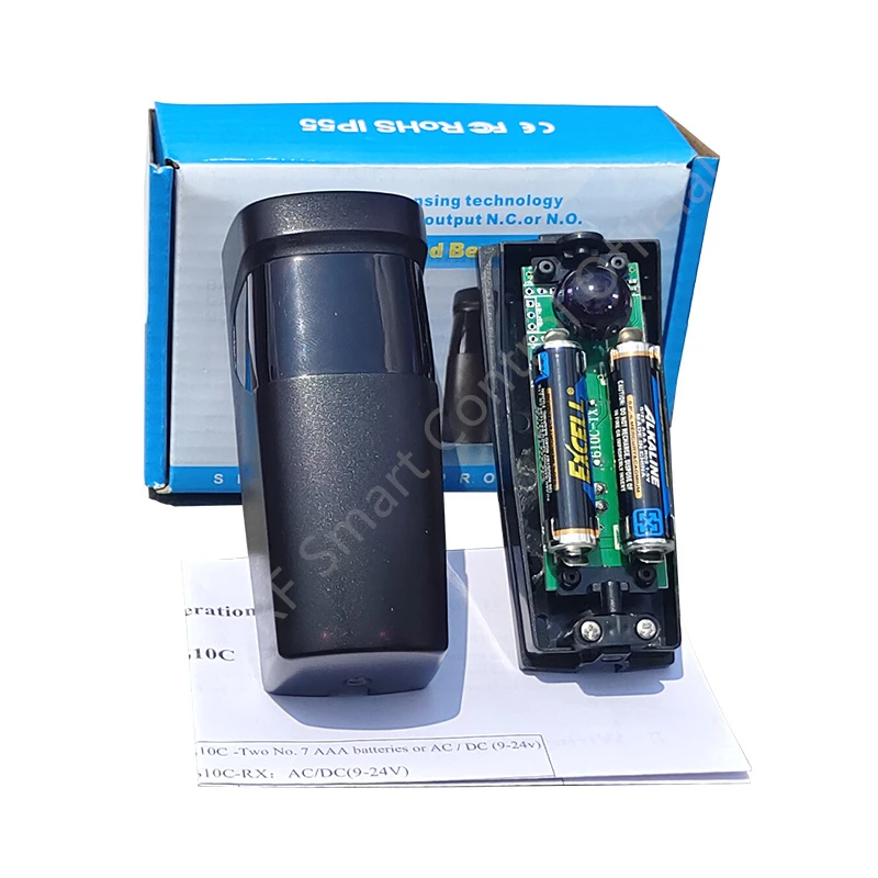Universal ac Dc12v24v Aaa Bateria sem Fio Automático Porta Fotocélula Sensor Feixe - Image 6