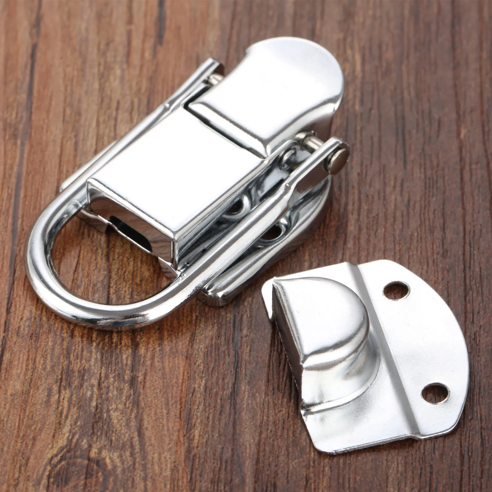 Silver Toggle Latch 1pc 68*34mm Chest Box Gift Box Suitcase Case Buckles Toggle Hasp Latch Catch Clasp