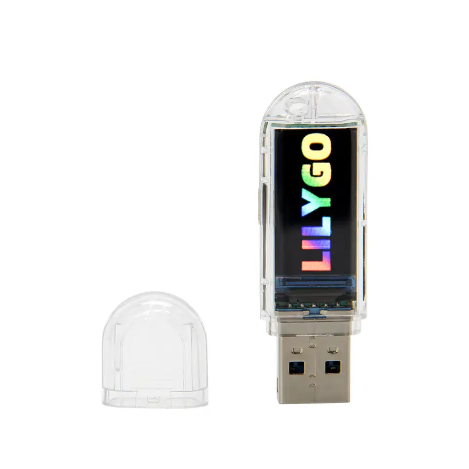 LILYGO T-Dongle-S3 Development Board with 0.96 inch LCD Display, WiFi & Bluetooth Support, TF Card Slot image 1