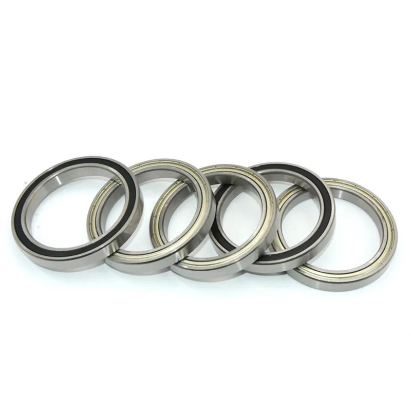 Thin Wall Metal Shielded Bearing Rubber Sealed Bearing Ball Bearings