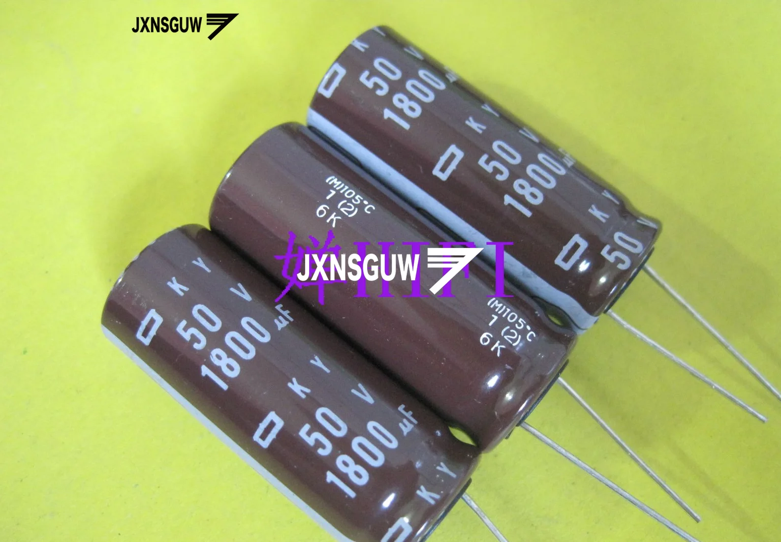 

10PCS NIPPON KY 50V1800UF 16X40MM NCC long life electrolytic capacitor 1800UF/50V CHEMI-CON 105 degrees 1800uF 50V