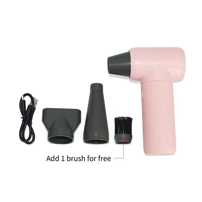 Turbo Jet Fan Mini Handhold Violent Turbofan 110000RPM High Speed High-Performance Outdoor Blower For Car Clean