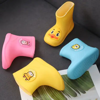PVC Animal Children's Cute rain Boots Waterproof & non-slip Shoes 5Sizes  P