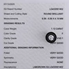 COSFIX 0.3-5ct Round Lab Grown Diamond HPHT IGI Certificate 3EX D/F Color VVS1 Clarity Diamond Gems 5