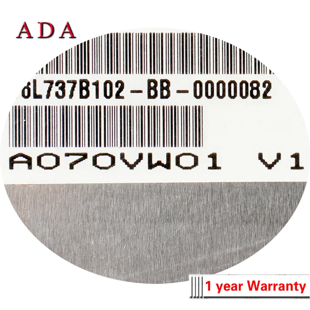 LCD ÷ г, A070VW01 V1 V.1 , ǰ  
