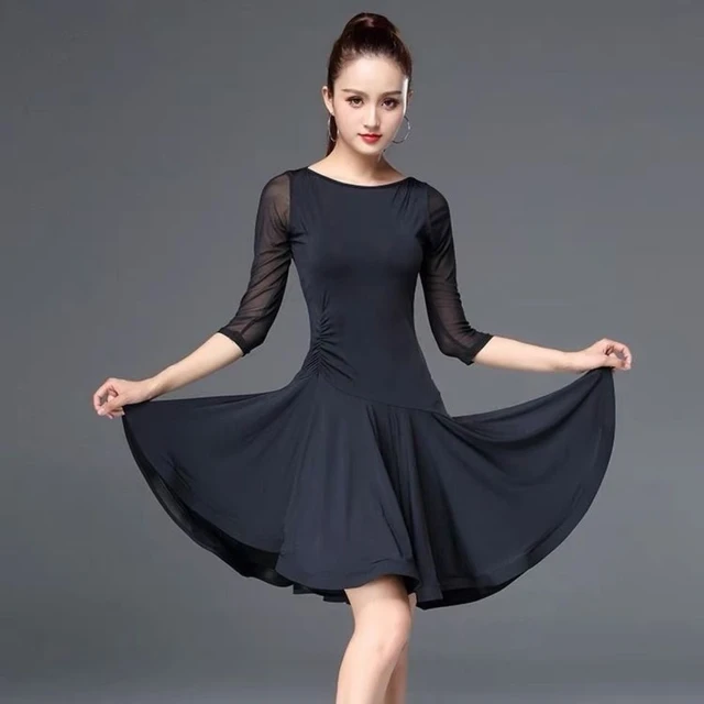 Spring Summer New Latin Dance Dress for Women Cha Cha Dance Costumes Modern  Fashion Big Swing Dance Clothes - AliExpress