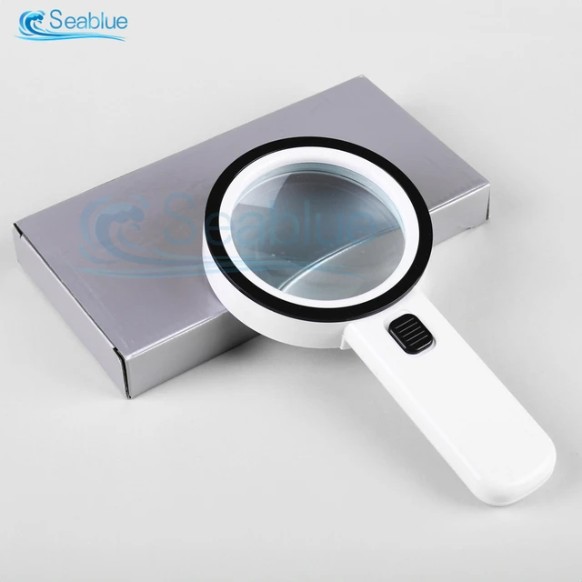 30x Magnifying Glass with 12 LEDs