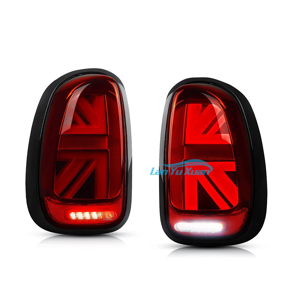 

Car Light LED Taillights Assembly Pair For Mini R60 2011-2016 Cooper Countryman Union Jack Rear Tail Lamps w/ Dynamic Lights