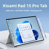 2024 Original Global Version Tablet Android Pad 15 Pro 16GB+1TB Snapdragon 870 Tablets PC 5G Dual SIM Card or WIFI HD 4K Mi Tab 1