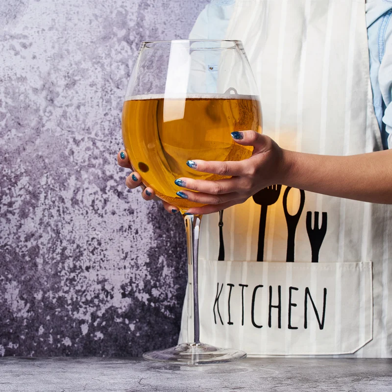 Wine Glass and Beer Mug Combo 3000ML 106 Oz Extra Large for Whiskey Parties Birthdays Weddings Liquor Glass