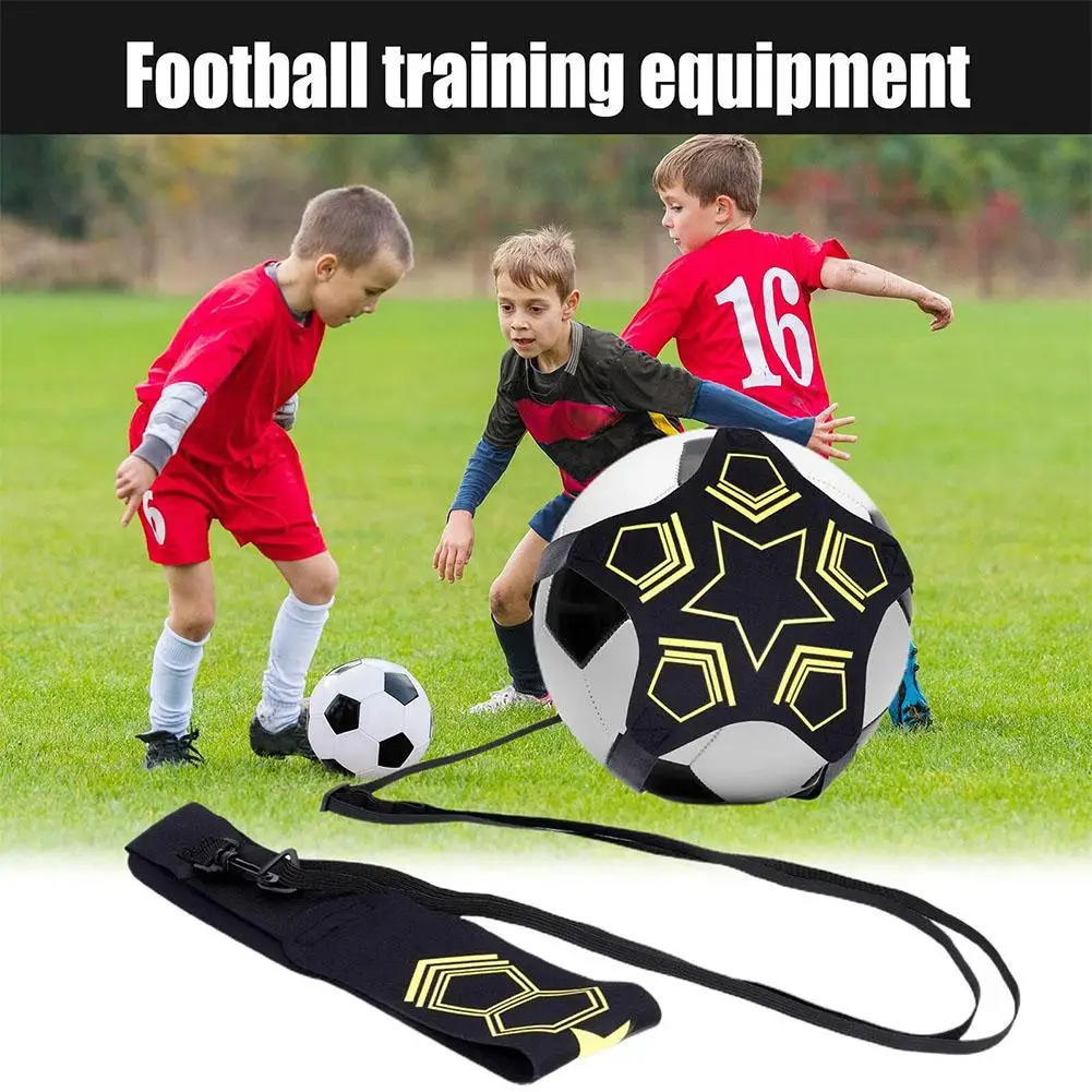 

Team Sports Football Training Belt Device Solo Auxiliary Trainer Band Ball Training Football Ball Fitness Soccer Equipment S0Z9